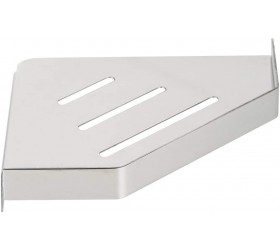 Lavatory Bathroom Corner 304 Stainless Steel Shelf Wall Mount Triangular Soap Holder,Polished - BCHQNSB8Y