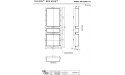 Tile Redi USA RNT1620S-6-14 Redi Niche Shower Shelf 16 W x 40 H Black - B3SX3I7BT
