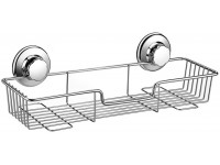 ARCCI Powerful Suction Cup Shower Caddy Bath Shelf Storage Combo Organizer Basket for Bathroom & Kitchen Rustproof Stainless Steel - B20R1QJ09