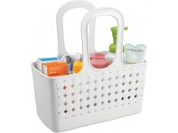 iDesign Orbz Plastic Bathroom Shower Tote Small Divided College Dorm Caddy for Shampoo Conditioner Soap Cosmetics Beauty Products 11.75" x 6" x 12" White - BHJ8UJW8R