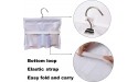 MISSLO Shower Caddy Organizer 5 Pockets Roll up Hanging Bathroom Accessories Storage for Camper RV Gym Cruise Cabin College Dorm Shower Small - BOOOR7YDY