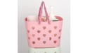 Portable Shower Caddy Tote Plastic Storage Basket with Handle Box Organizer Bin for Bathroom Pantry Kitchen College Dorm Garage Pink - BTN70561Y
