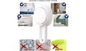Shower Caddy Suction Cup Set Shower Shelf Shower Basket One Second Installation NO-Drilling Removable Suction Shower Organizer Powerful Waterproof Bathroom Caddy Organizer Pack of 3 White… - B7HK8SKU9