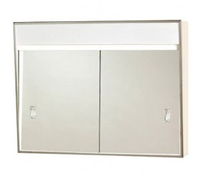701L Series Sliding Medicine Cabinet 2 Light With Courtesy Outlet 24 - BAHVGHA57