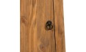 Bathroom Cabinet Wall Mounted with Doors Wood Hanging Cabinet Wall Cabinets with Doors and Shelf Over The Toilet Bathroom Wall Cabinet Solid Recycled Pinewood 16.5x9.1x27.6 - BS9WBVX2S