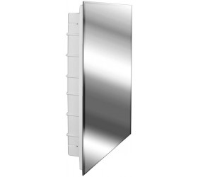 Glacier Bay Spacecab 16 in. x 26 in. Recessed Frameless Medicine Cabinet with Polished Edge - BMIXVP0UT