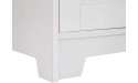 Goujxcy Bathroom Cabinet Single Double Door Fork White Storage Freestanding Shelf Vanity Waterproof Medicine Cabinet Single Door - BME5PNE61