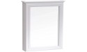 HengJi 19.6X26.7X5.1inches Mirrored Medicine Cabinet Aluminum Cabinet with Framed Mirrored Door Bathroom Vanity Mirror White - BIV30A8OK