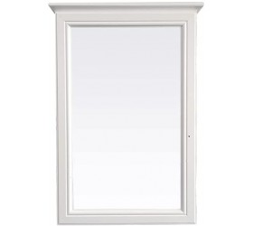 HengJi 19.6X26.7X5.1inches Mirrored Medicine Cabinet Aluminum Cabinet with Framed Mirrored Door Bathroom Vanity Mirror White - BIV30A8OK