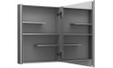 Kohler K-81144-DA1 Maxstow Frameless Surface Mount Bathroom Medicine Cabinet 15 x 24 Dark Anodized Aluminum - B9W0J9RH8