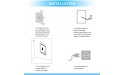 LEDMyplace 72 X 30 Inch LED Lighted Vanity Bathroom Mirror with Medicine Cabinet Double-Sided 90+ CRI On Off Switch Hector Style ETL Certified, - B34QY7RQH