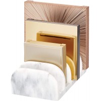 iDesign 28440 Dakota Makeup Palette Storage 5 Compartments for Bathroom Countertop Vanity 6 x 3.5 x 2.04 Tiered Organizer - BLZSDWKE1