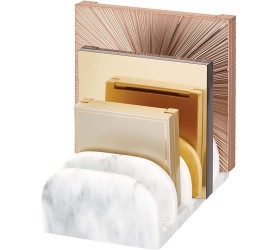 iDesign 28440 Dakota Makeup Palette Storage 5 Compartments for Bathroom Countertop Vanity 6 x 3.5 x 2.04 Tiered Organizer - BLZSDWKE1