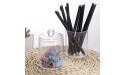 Tbestmax 3 Pack Small Cotton Swab Ball Pad Holder 10 Oz Qtip Apothecary Jar Clear Makeup Organizer Bathroom Containers Dispenser - BMZ89JLZG