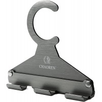 Belt Hanger for Closet CHAOREN Aluminum Metal Belt Holder Organizer with 7 Hooks Ratchet Belt Rack for Storage - BYSVXMFJY
