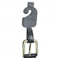 Black Belt Hangers for Retail Economic Plastic Belt Hooks 1000 Pack ngohya - BM1YZ00TB