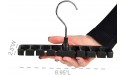 Home-X Belt Rack Belt Holder for Men and Women Tie Organizer Closet Organizer and Storage Hanger- 8.95 L x 2 4 8 W - B1DYY7LYY