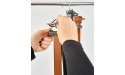 Home-X Belt Rack Belt Holder for Men and Women Tie Organizer Closet Organizer and Storage Hanger- 8.95 L x 2 4 8 W - B1DYY7LYY