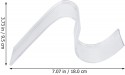 iplusmile 8pcs Transparent Belt Display Stands Clear Belt Rack Holder for Shop Store - BUFQK1LY0