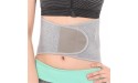 Lincheer Winter Thicken Thermal Plush Waist Warmer Lumbar Support Belt Cozy Warm Abdominal Color : As Shown Size : X-Large - BJ89D3OXG
