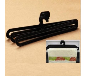 WellieSTR Towel Scarf Legging Hangers Set of 50 Plastic Hanger Great for Closet Storage of Quilts Comforters Bedding Table Cloths Towels Rugs and Sleeping Bags 37cm 14.6Black - BNDXT026N