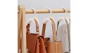 6Pcs Durable Purse Handbag Hanger Hook KMOTASUO Exquisite Closet Rod Hanger Purse Racks Wardrobe Organizer Storage for Tote Bag Backpacks Satchels Scarf Belt and Tie White - BNRWAFFQP