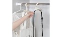 6Pcs Durable Purse Handbag Hanger Hook KMOTASUO Exquisite Closet Rod Hanger Purse Racks Wardrobe Organizer Storage for Tote Bag Backpacks Satchels Scarf Belt and Tie White - BNRWAFFQP
