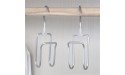 Eishi Aluminium Scarf Holder 3 PCS Hanging Foldable Storage Hook Bag Holder Functional Non-Slip Closet Organizer Accessory Holders for Ties Scarves Belts - BOCDRMKG4