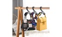 Hotymore Handbag Hanger Hook 2 Pack Purse Rack Holder Closet Hooks Storage Organizer for Backpacks Satchels Tote Belts Tie Headbands Black - BABCVN73A