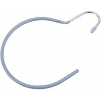 PULABOScarf Ring Hangers Non- Slip Belt Hanger Tie Hanging Hooks Clo Set Accessories Organizer Storage Holders Silver Practical and Professional - BLCDF2D61