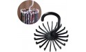 Tie Rack Hanging Organizer Tie Hanger Multipurpose Plastic 360 Degree Rotating Headband Holder with Hook - BJJTKCWSN