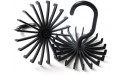 Tie Rack Hanging Organizer Tie Hanger Multipurpose Plastic 360 Degree Rotating Headband Holder with Hook - BJJTKCWSN
