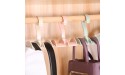yisily Closet Bag Hanger,Closet Tie Rack and Belt Organizer,360 Rotation Wardrobe Purse Holder Hanging Organizer Rack for Belt Scarves 4PCS - B71BK8DY8