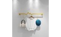 BBHW Gold Wall Mount Scarf Hanger for Bedrooms Bathroom Dorm Room Entryway Metal Organizer Holder for Scarf Tie Trouser Coat Color : Style1 Size : 100cm 39.4 - BXGPOOBB8