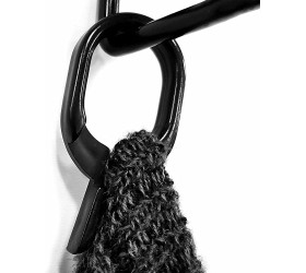 Black Scarf Clip Hangers for Retail Economic Plastic Fine Garment Pinch Hooks 500 Pack ngohya - BPKQLQCXF