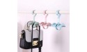Chris.W 4Pcs Rotating Handbag Hanger Connector for Closet Purse Hanging Closet Hooks Storage Organizer Rack for Bag Belt Scarves Men's Ties Shawls Pashminas -Stacking4 Color - BQKBBVASE