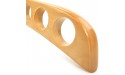 HANGERWORLD Wooden Scarf Hanger for Closet Organizer Holder for Scarves Ties Jewellery Accessories - B392WP3E0
