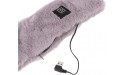 Heated Scarf Heating Scarf Washable Foldable Comfortable Hot Compress Warm Reliable USB Adjustable Temperature Winter Clothes - BAREBDGP9