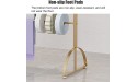 KKCF Scarf Stand Floor Standing Freestanding Metal Shawl Organizers Storage Holder Modern Heavy Duty Display Stand for Towel Belts Jeans 3 Colors Color : Gold Size : 45x175cm - BOCPNJ2NU
