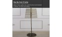 KKCF Scarf Stand Floor Standing Heavy Duty Small Space Hanger Organizer for Closet Commercial Clothes Display Stand with 40 50 Hooks 2 Size Color : Bronzed Size : Large - BKXAAKQEA