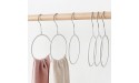 Winter Womens Scarf,Tie Holder Nonslip Creative Loop Circle Multi-function Sturdy Clothes Organizer for Daily Life - BHMMIV9OW