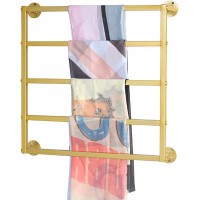 YXXDP Heavy Duty Wall Mounted Display Holder for Thin Blanket and Wallpaper Commercial Hanging Garment Rack for Scarf Shawls Hijab & Jeans Color : Gold Size : 120x9x60cm - B590SVUA8