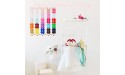 Hair Bow Holder Organizer for Girls Hair Accessories Organizer with 12 PCS Butterfly Hair Clips Wall Hanging Hair Bow Organizer Decoration Hair Bows for Girls Room - BVYZNTOW8