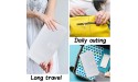 Transparent Jewelry Storage Book Portable Travel Jewelry Earring Organizer Storage Book for Rings Necklace Bracelets Stud 120 Grids + 100 Thicken Ziplock Bags + 12 Jewelry Cleaning Cloth - BP18OFWIK