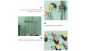 Angoily 2pcs Wall Mounted Broom Hooks Mop Wall Hangers Heavy Duty Tools Hanger Adhesive for Home Laundry Bathroom Kitchen Storage Rack - BS5DM2BSC