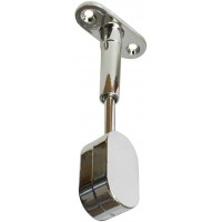 Desunia Adjustable End Hanger for Oval Closet Rod Adjusts from 2 1 4 to 3 Polished Chrome - BMOSNUSGI