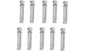Talany Expansion Bolt Durable Stainless Steel Expansion Screw Practical for Anti Theft Doors for Home Decoration for Fences - BIWD9XQXQ