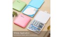 4 Pieces Mask Storage Box Organizer KENOBE Portable Mask Case Reusable Face Mask Holder Container Keeper Folder with Lids Recyclable Dustproof Cover for Accessories Storing White Pink Blue Green - B60J9RJ3O