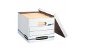Bankers Box 703 Letter Legal 10x12x15 Basic-Duty Storage & File Boxes w Lift-Off Lids Pack of 10 - BTUWFMGIN