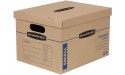 Bankers Box SmoothMove Classic Moving Kit Boxes Tape-Free Assembly Easy Carry Handles,20 Small 5 Medium 5 Large 30 Pack 7716501 Brown - B3RVTM8IF